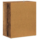 Scarpiera Legno Vecchio 60x35x70 cm in Legno truciolato
