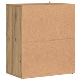 Scarpiera Rovere Artigianale 60x35x70 cm in Legno truciolato