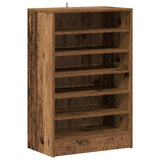Scarpiera Legno Antico 60x35x92 cm in Legno truciolato