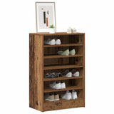 Scarpiera Legno Antico 60x35x92 cm in Legno truciolato