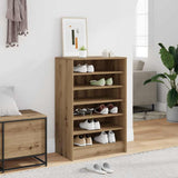 Scarpiera Rovere Artigianale 60x35x92 cm in Legno truciolato