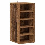 Scarpiera Legno Antico 32x35x70 cm in Legno truciolato