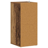 Scarpiera Legno Antico 32x35x70 cm in Legno truciolato