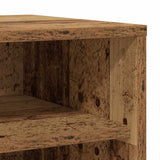 Scarpiera Legno Antico 32x35x70 cm in Legno truciolato