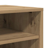 Scarpiere 2 pz Rovere Artigianale 32x35x70 cm in Truciolato