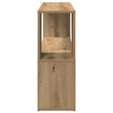 Libreria Rovere Artigianale 100x24x63 cm in Truciolato