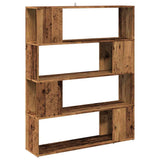 Libreria/Divisorio in Legno Vecchio 100x24x124,5 cm