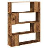 Libreria/Divisorio in Legno Vecchio 100x24x124,5 cm