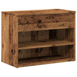 Scarpiera Legno Antico 60x30x45 cm in Legno truciolato