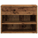 Scarpiera Legno Antico 60x30x45 cm in Legno truciolato
