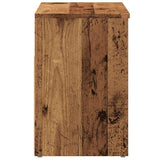 Scarpiera Legno Antico 60x30x45 cm in Legno truciolato