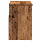 Scarpiera Legno Antico 80x30x45 cm in Legno truciolato