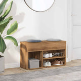 Scarpiera Rovere Artigianale 80x30x45 cm in Legno truciolato