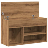Scarpiera Rovere Artigianale 80x30x45 cm in Legno truciolato