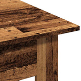 Tavolino da Salotto Legno Antico 102x55x42 cm Legno truciolato