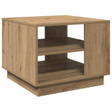 Tavolino da Salotto Artigianale 55x55x42 cm Legno truciolato