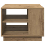 Tavolino da Salotto Artigianale 55x55x42 cm Legno truciolato