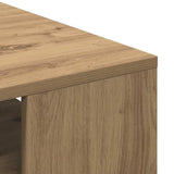 Tavolino da Salotto Artigianale 55x55x42 cm Legno truciolato