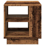 Tavolino da Salotto Legno Antico 40x40x43 cm Legno truciolato