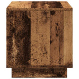 Tavolino da Salotto Legno Antico 40x40x43 cm Legno truciolato