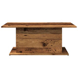 Tavolino da Salotto Legno Antico 102x55,5x40 cm in Truciolato