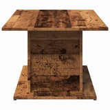 Tavolino da Salotto Legno Antico 102x55,5x40 cm in Truciolato