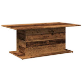Tavolino da Salotto Legno Antico 102x55,5x40 cm in Truciolato