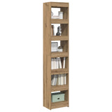 Libreria/Divisorio Rovere Artigianale 40x30x198 cm