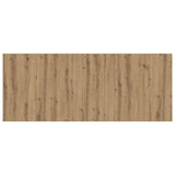 Testiera Rovere Artigianale 200x1,5x80 cm Legno truciolato