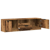 Mobile Porta TV in Legno Vecchio 140x35x40 cm in Truciolato