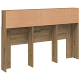 Testiera con Contenitore Artigianale 160x19x103,5cm truciolato