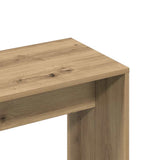 Sgabello da Toeletta Rovere Artigianale 70x35x45 cm Truciolato