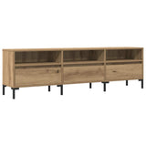 Mobile Porta TV Rovere Artigianale 150x30x44,5 cm truciolato