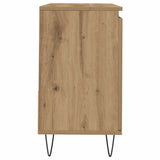 Armadietto da Bagno Rovere Artigianale 65x33x60cm in Truciolato