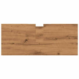 Mobiletto da Bagno Rovere Artigianale 80x33x60 cm in Truciolato
