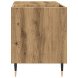 Mobile Porta Dischi Rovere Artigianale 84,5x38x48cm truciolato