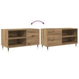 Mobile Porta Dischi Rovere Artigianale 84,5x38x48cm truciolato