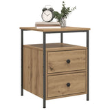 Comodino Rovere Artigianale 44x45x60 cm in Legno truciolato