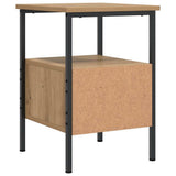 Comodino Rovere Artigianale 34x36x50 cm in Legno truciolato