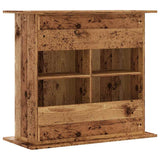 Supporto Acquario 81x36x73 cm in Legno truciolato Legno Antico