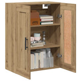 Mobile a Parete Rovere Artigianale 69,5x34x90 cm in Truciolato