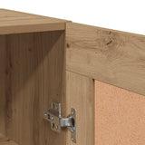 Mobile a Parete Rovere Artigianale 69,5x34x90 cm in Truciolato