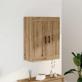 Mobile a Parete Rovere Artigianale 69,5x34x90 cm in Truciolato