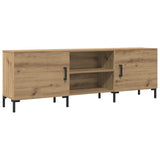Mobile Porta TV Rovere Artigianale 150x30x50cm in Truciolato