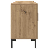 Mobile Porta TV Rovere Artigianale 150x30x50cm in Truciolato