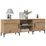 Mobile Porta TV Rovere Artigianale 150x30x50cm in Truciolato