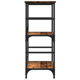 Libreria Legno Antico 50x33x82 cm in Legno truciolato