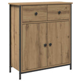 Credenza Rovere Artigianale 70x30x80 cm in Legno truciolato