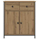 Credenza Rovere Artigianale 70x30x80 cm in Legno truciolato