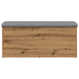 Panca Portaoggetti Rovere Artigianale 102x42x45 cm Truciolato